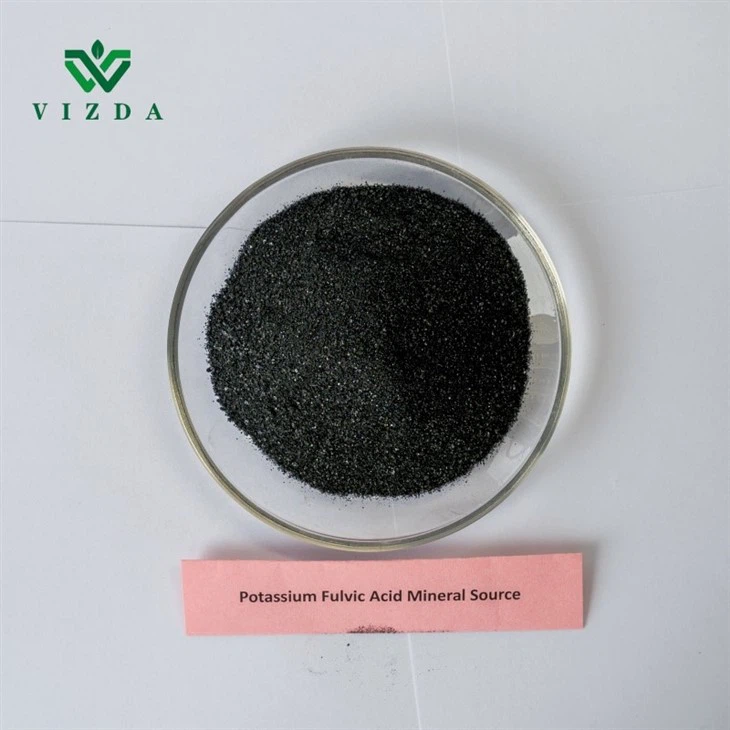 Mineral Source Potassium Fulvate Powder Fulvic Acid 52% Organic Fertilizer